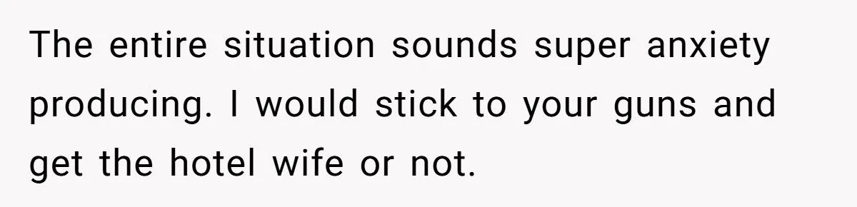 He Announced He’s Getting a Hotel With or Without His Wife – She Accused Him of Betraying Family Traditions