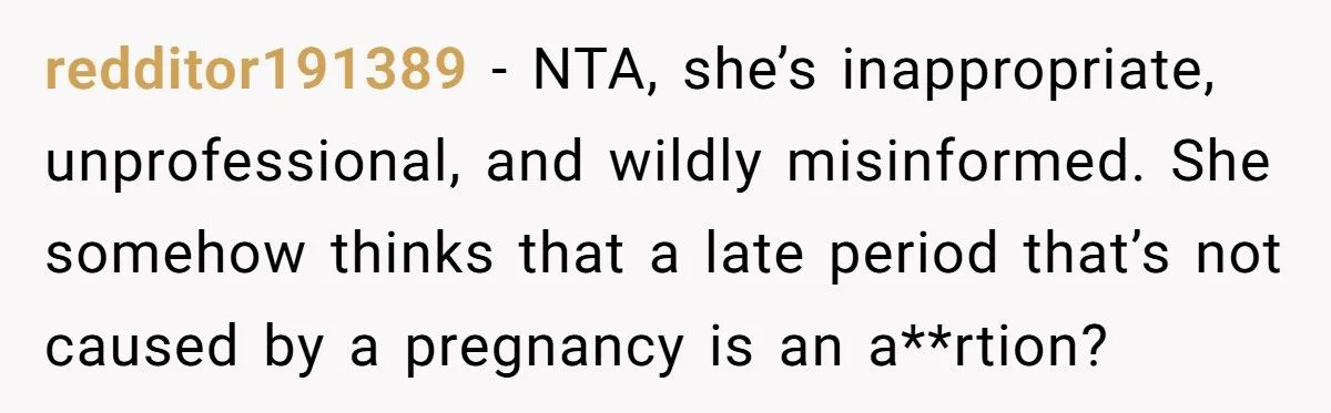 Nosy Cashier Clash: Would Reporting Her For Pregnancy Test Comments Be Fair Or Too Far?