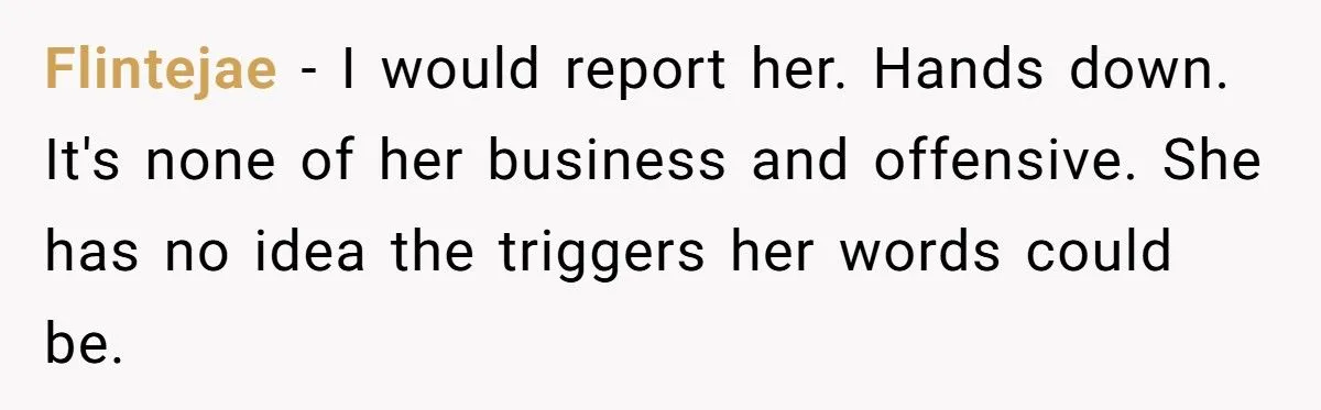 Nosy Cashier Clash: Would Reporting Her For Pregnancy Test Comments Be Fair Or Too Far?