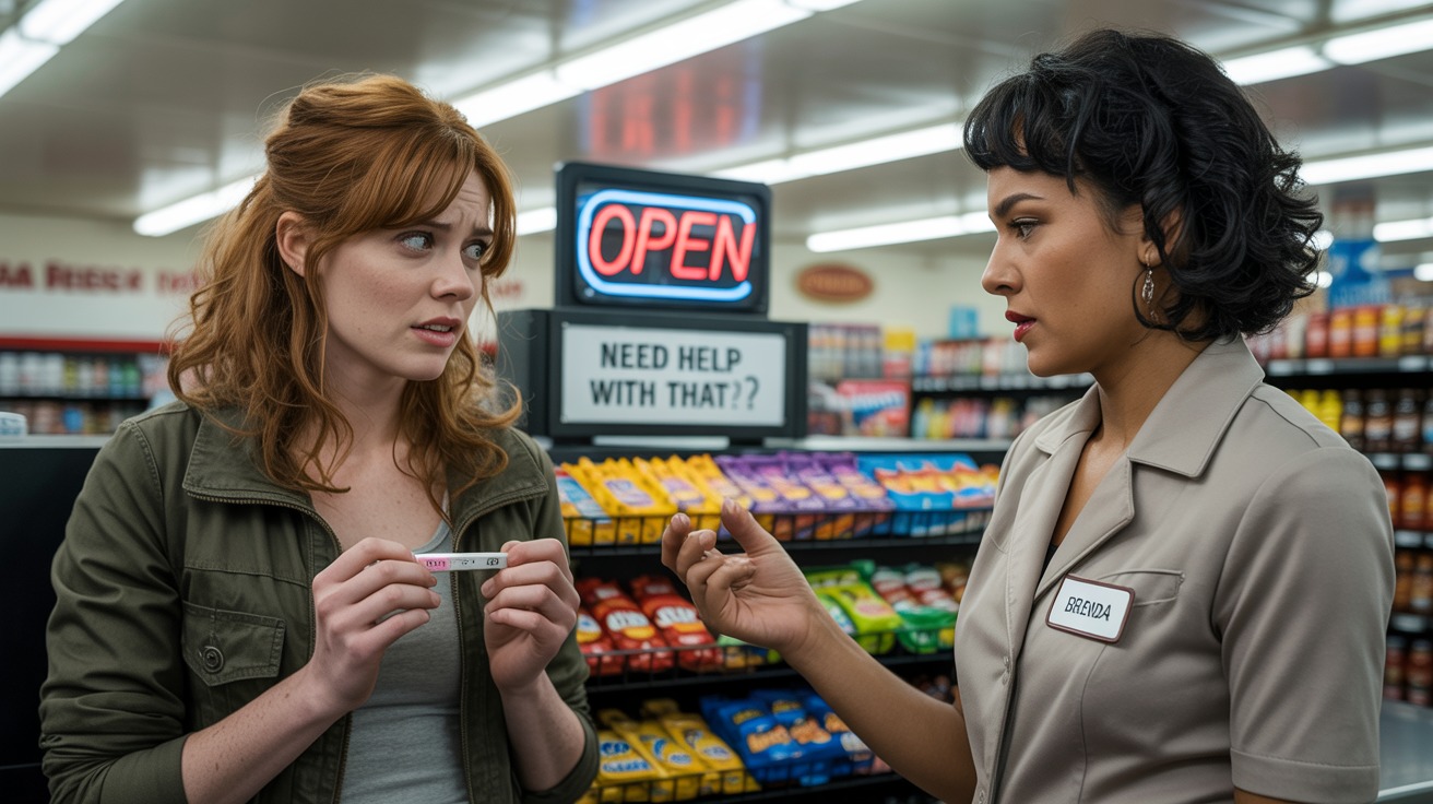 Nosy Cashier Clash: Would Reporting Her For Pregnancy Test Comments Be Fair Or Too Far?