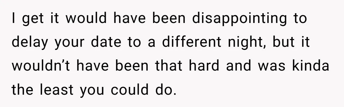 Woman Refuses to Babysit Niece So She Can Go on Date Night Generated by Aubtu.biz