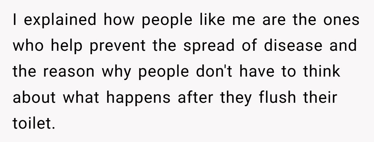 She Said No Woman Would Want Him Because of His Job - His Response Left Her Speechless Generated by Aubtu.biz
