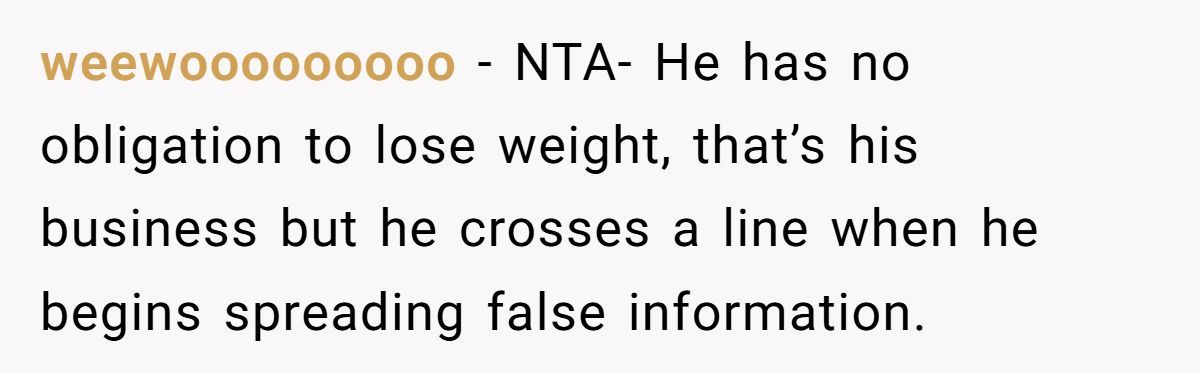 He Was Sick of the Excuses - So He Told His Friend Exactly Why He Wasn’t Losing Weight Generated by Aubtu.biz