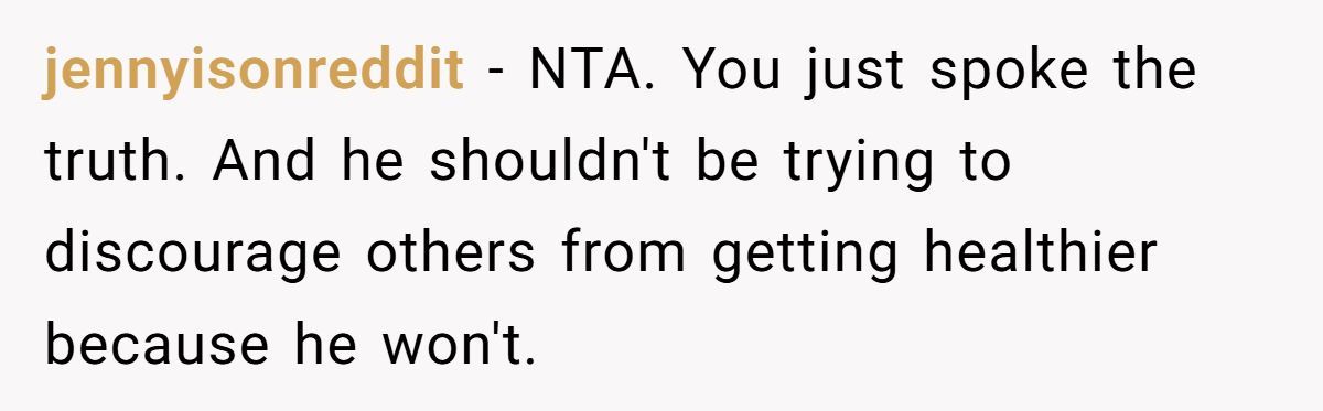 He Was Sick of the Excuses - So He Told His Friend Exactly Why He Wasn’t Losing Weight Generated by Aubtu.biz