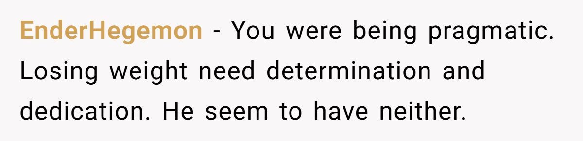 He Was Sick of the Excuses - So He Told His Friend Exactly Why He Wasn’t Losing Weight Generated by Aubtu.biz