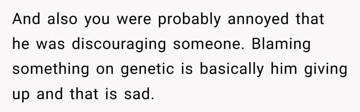 He Was Sick of the Excuses - So He Told His Friend Exactly Why He Wasn’t Losing Weight Generated by Aubtu.biz