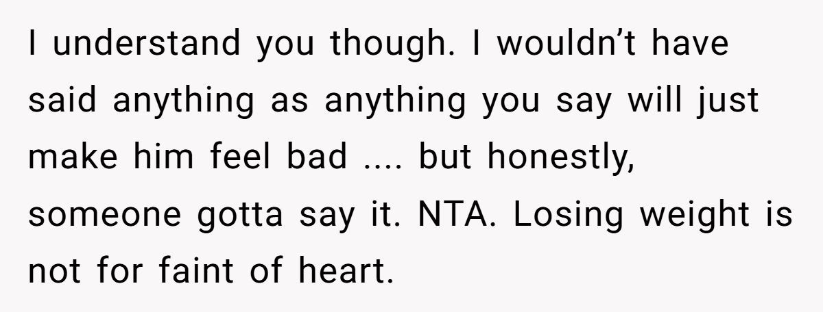 He Was Sick of the Excuses - So He Told His Friend Exactly Why He Wasn’t Losing Weight Generated by Aubtu.biz