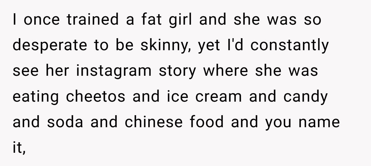 He Was Sick of the Excuses - So He Told His Friend Exactly Why He Wasn’t Losing Weight Generated by Aubtu.biz