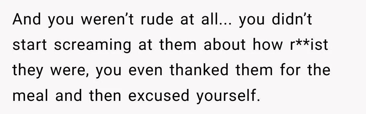 Hot Pot And Hot Tempers: Was Storming Out Of A Racist Family Dinner A Bold Stand Or A Dramatic Flop?