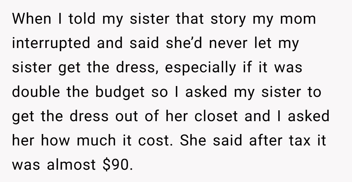 A Teen Questioned Why Her Sister Gets Better Treatment - Mom Says She's 'Causing Drama' Generated by Aubtu.biz