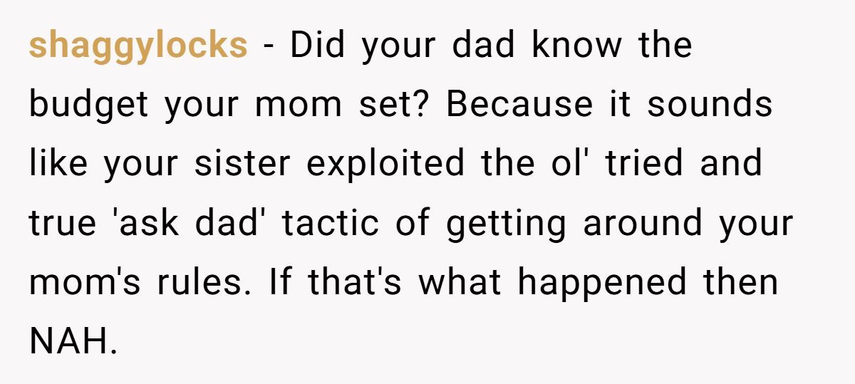 A Teen Questioned Why Her Sister Gets Better Treatment - Mom Says She's 'Causing Drama' Generated by Aubtu.biz