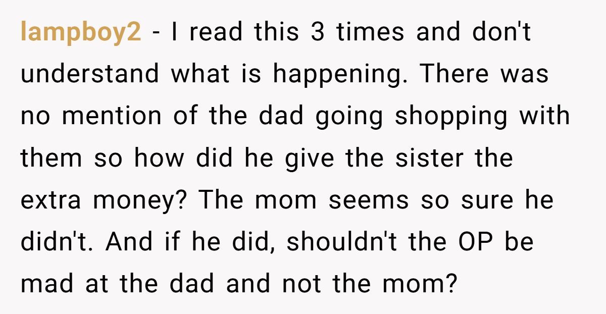 A Teen Questioned Why Her Sister Gets Better Treatment - Mom Says She's 'Causing Drama' Generated by Aubtu.biz