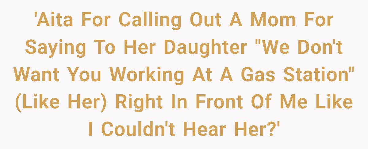 A Mom Insulted Her in Front of Her Daughter - What Happened Next Left Everyone Stunned Generated by Aubtu.biz