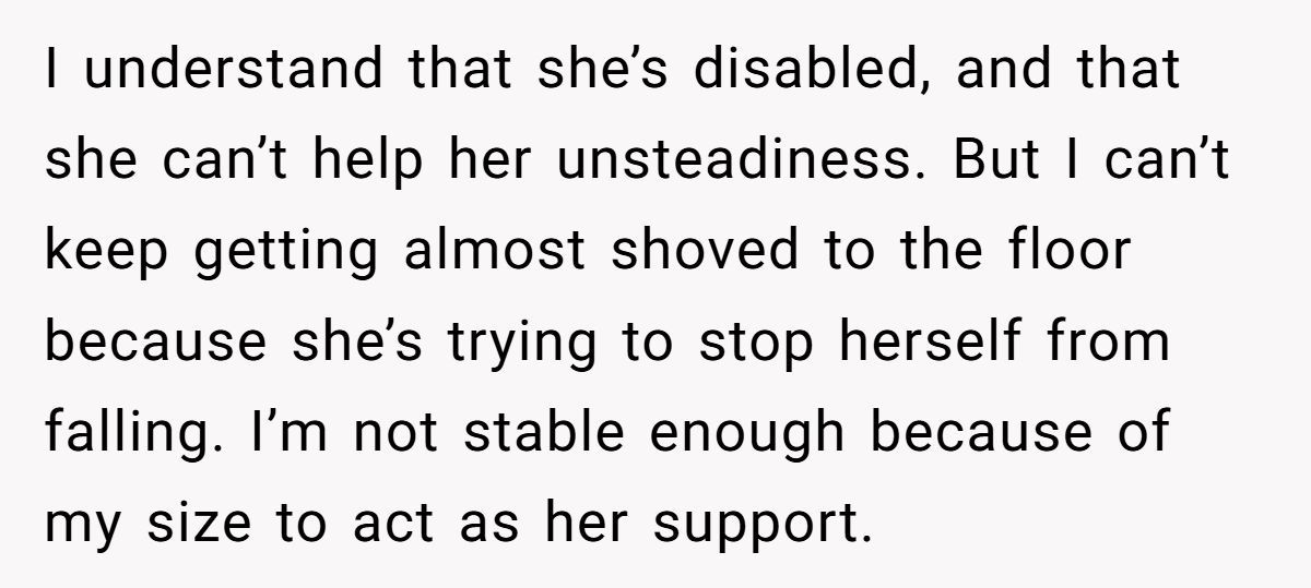 Family Drama Erupts as Girl Refuses to Be Her Disabled Sister’s Physical Safety Net Generated by Aubtu.biz