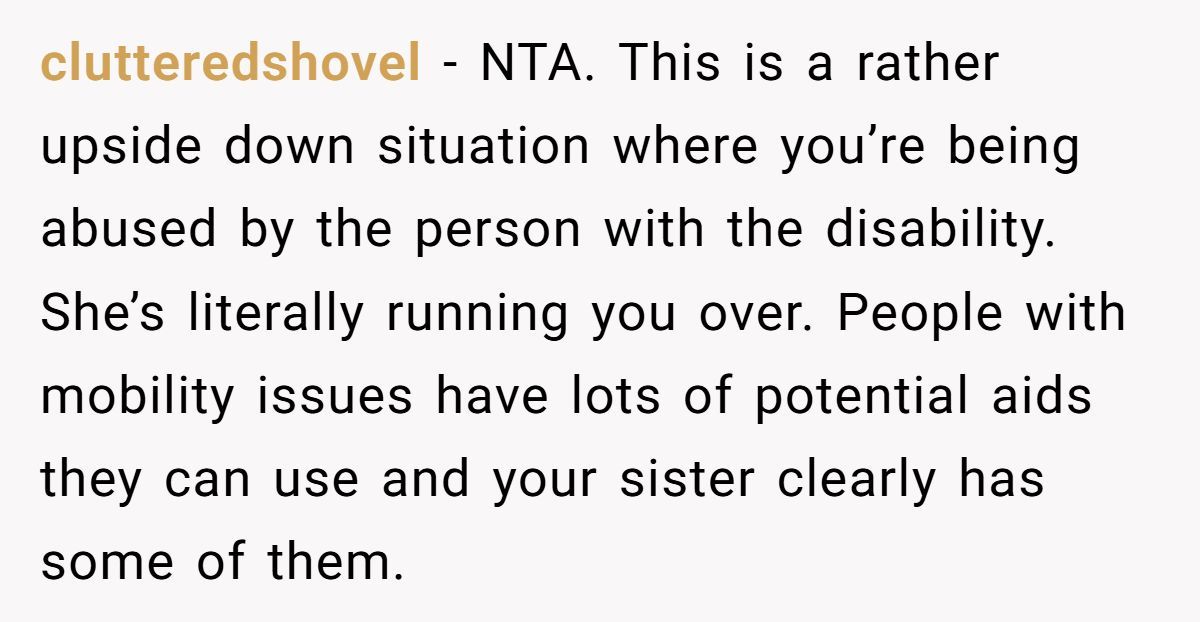 Family Drama Erupts as Girl Refuses to Be Her Disabled Sister’s Physical Safety Net Generated by Aubtu.biz
