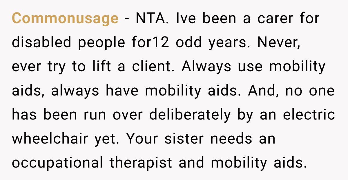 Family Drama Erupts as Girl Refuses to Be Her Disabled Sister’s Physical Safety Net Generated by Aubtu.biz