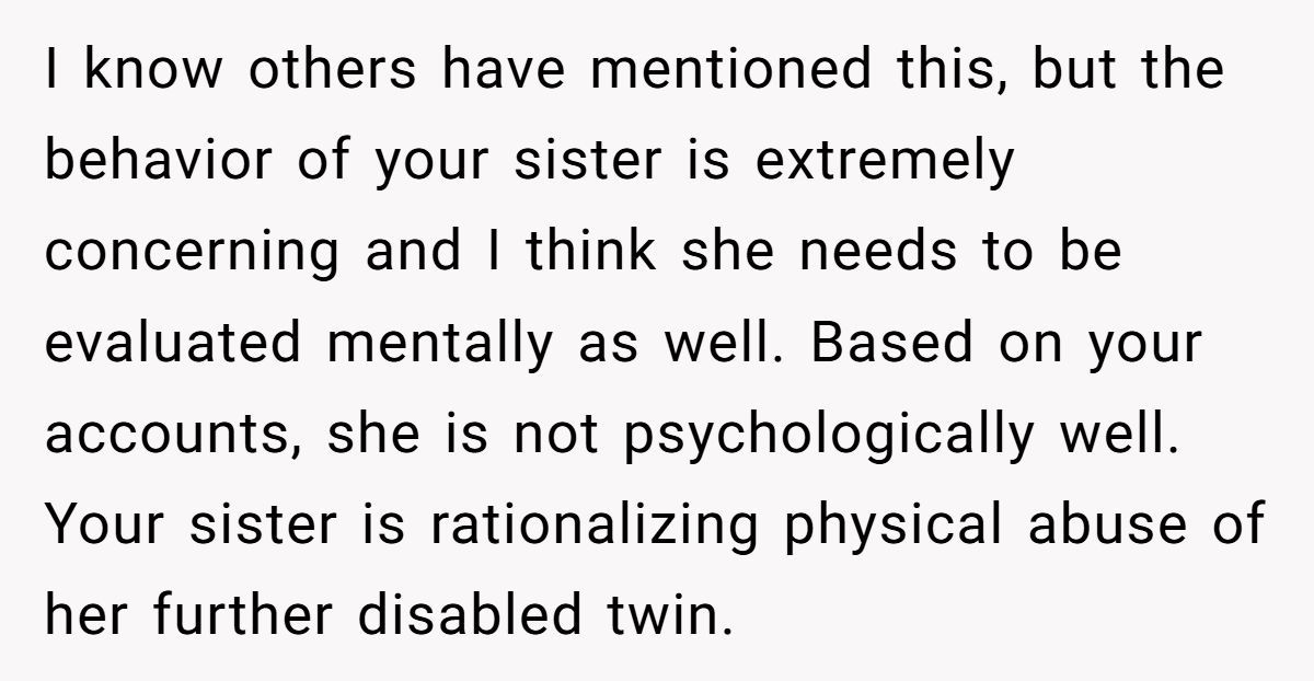 Family Drama Erupts as Girl Refuses to Be Her Disabled Sister’s Physical Safety Net Generated by Aubtu.biz
