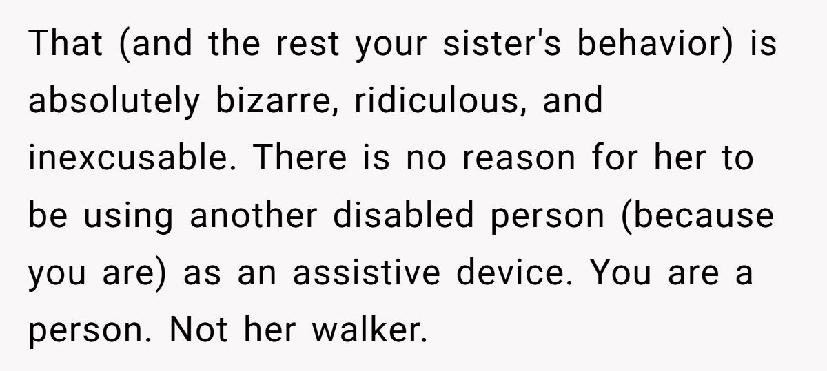Family Drama Erupts as Girl Refuses to Be Her Disabled Sister’s Physical Safety Net Generated by Aubtu.biz