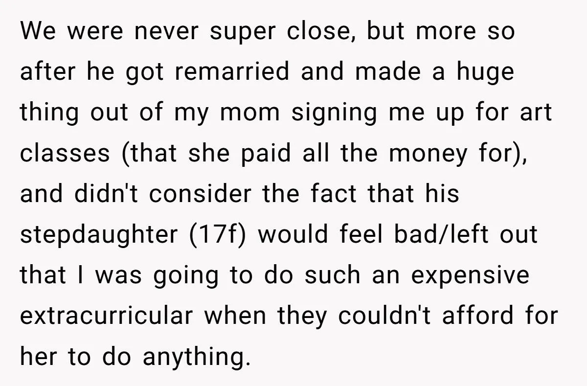 Stepsister Standoff: Was Excluding Dad’s Stepdaughter From Post-Graduation Living Plans Fair Or Cruel?