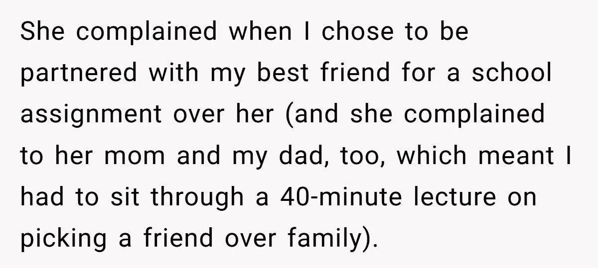 Stepsister Standoff: Was Excluding Dad’s Stepdaughter From Post-Graduation Living Plans Fair Or Cruel?