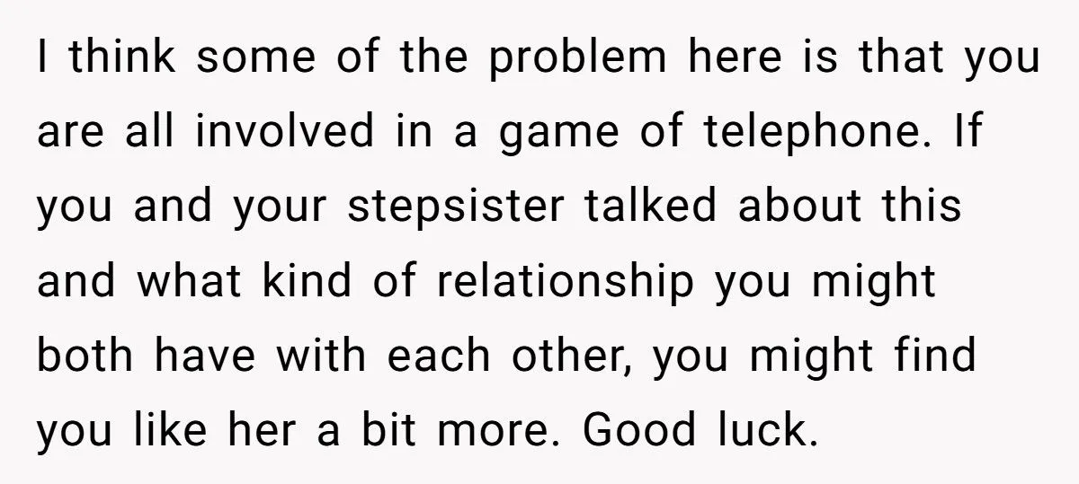 Stepsister Standoff: Was Excluding Dad’s Stepdaughter From Post-Graduation Living Plans Fair Or Cruel?