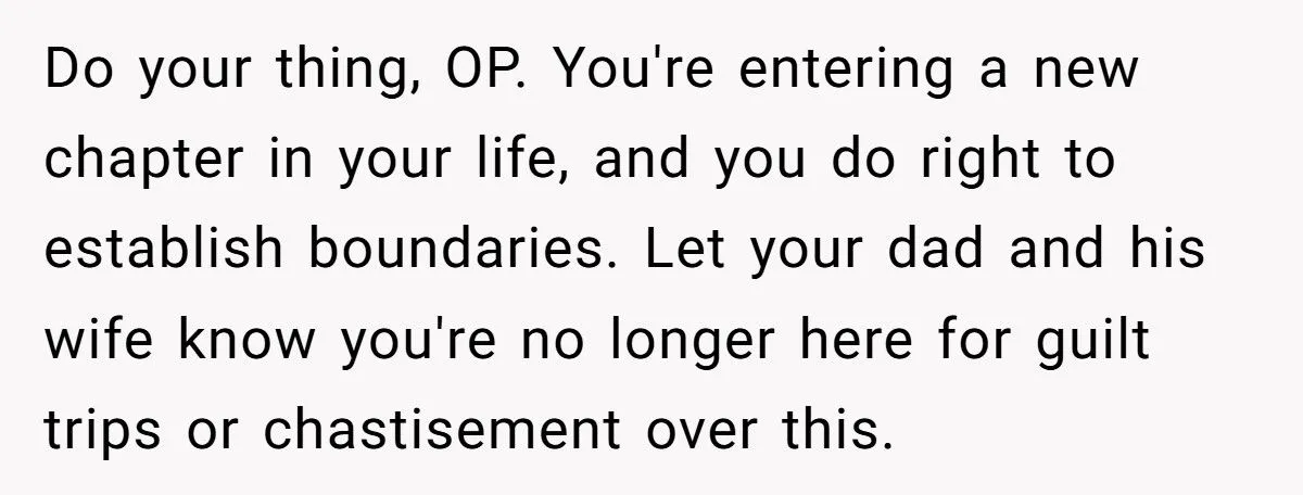 Stepsister Standoff: Was Excluding Dad’s Stepdaughter From Post-Graduation Living Plans Fair Or Cruel?