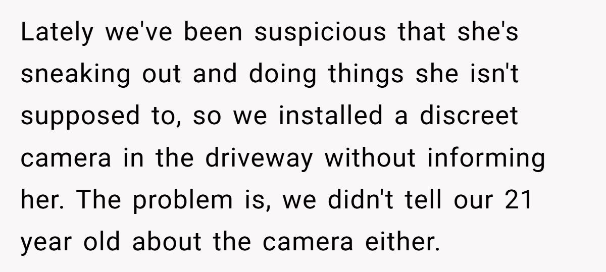 A Mom Secretly Installed a Driveway Camera to Watch Her Teen — and Ended Up Exposing Her Adult Daughter’s Love Life Generated by Aubtu.biz