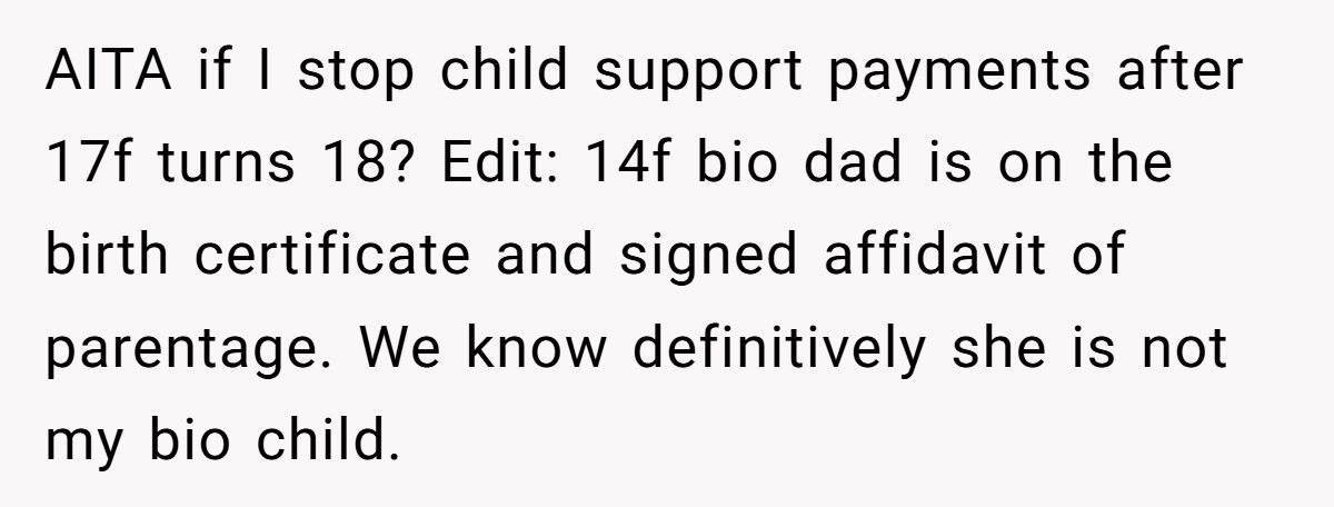 This Man Stopped Paying Child Support After 18 - Now His Ex Is Furious He Won’t Support Her Affair Baby Too Generated by Aubtu.biz