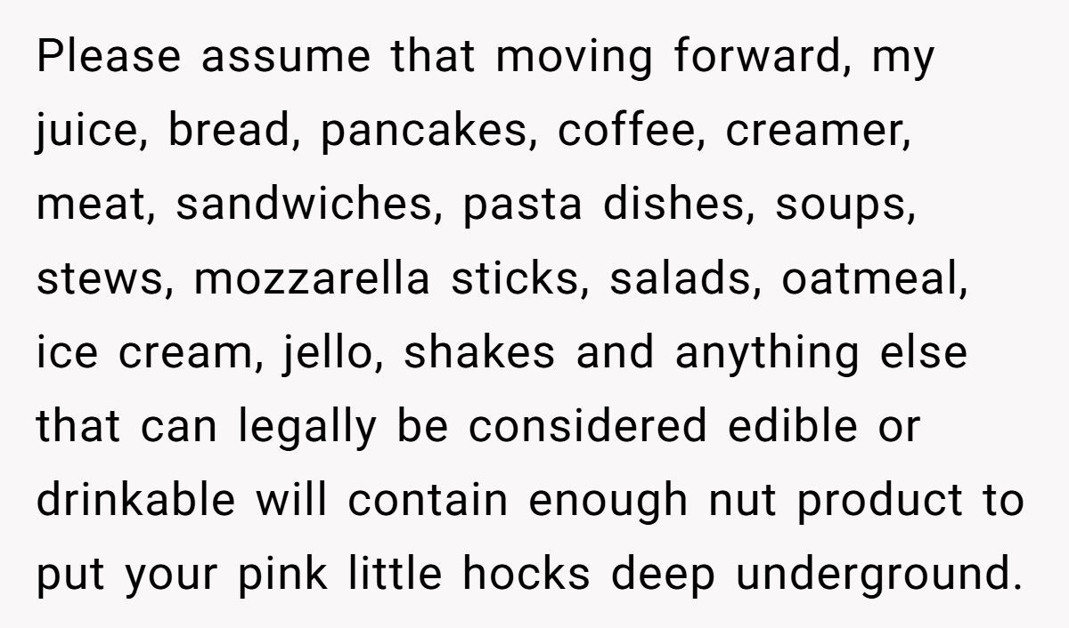 Roommate Stole Her Mac & Cheese - And Ended Up in the Hospital