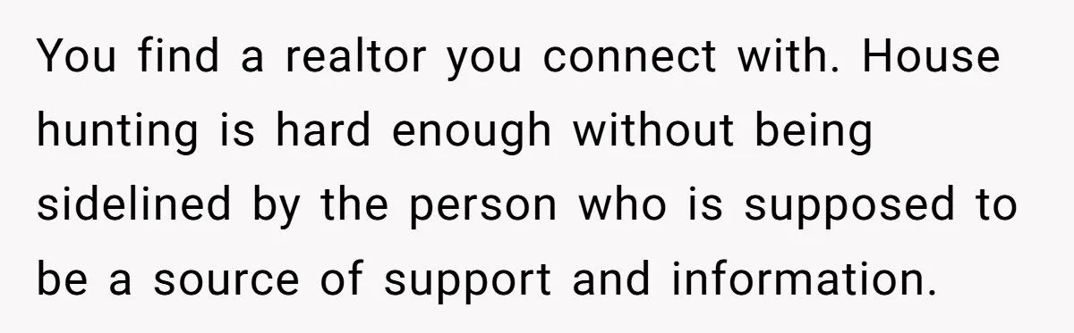 Woman Walks Out of House Showing After Realtor Treats Her Differently From Husband Generated by Aubtu.biz