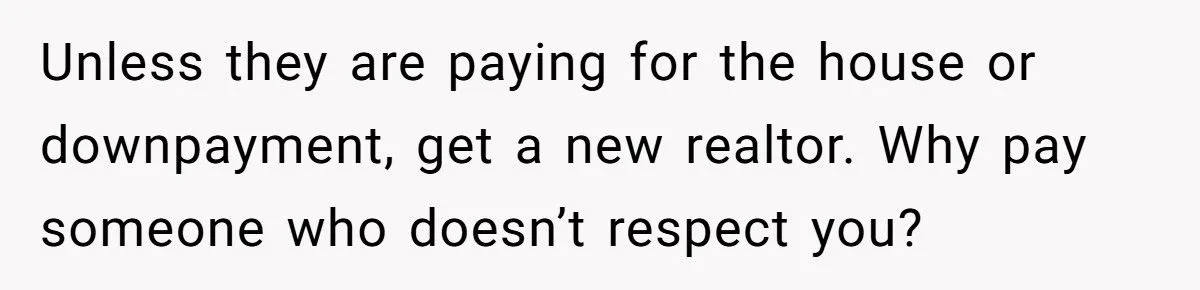 Woman Walks Out of House Showing After Realtor Treats Her Differently From Husband Generated by Aubtu.biz