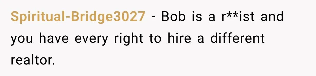 Woman Walks Out of House Showing After Realtor Treats Her Differently From Husband Generated by Aubtu.biz