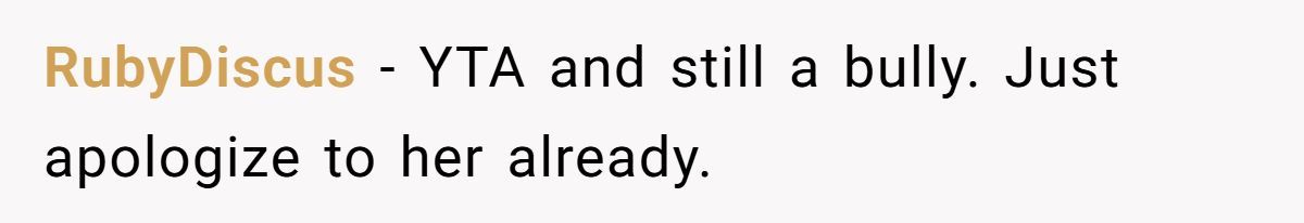 Former Bully Faces Consequences When She Brushes Off Victim’s Emotions Generated by Aubtu.biz
