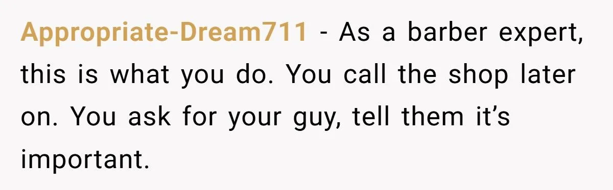 Two Years of Loyalty Gone in Ten Minutes - He Cheated on His Barber and Got Caught