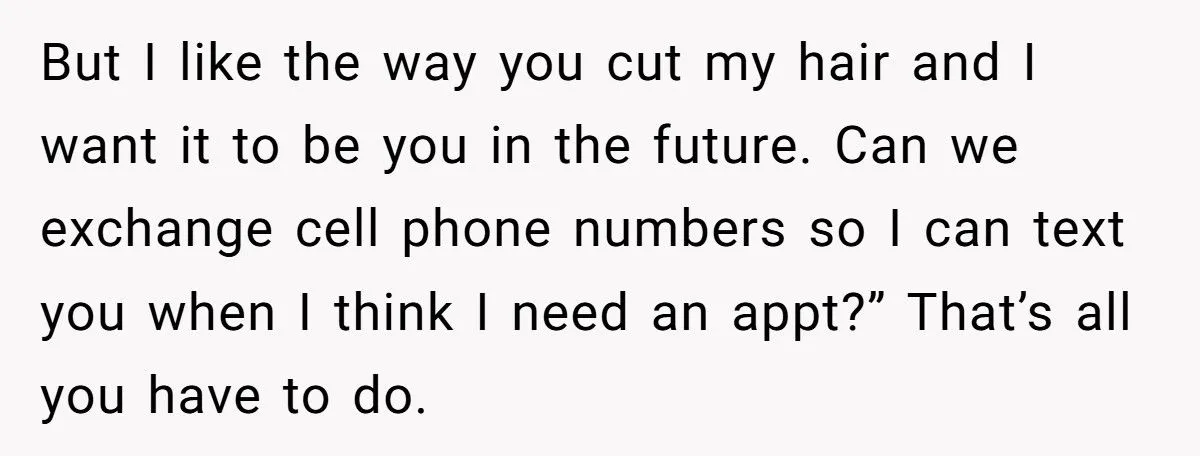 Two Years of Loyalty Gone in Ten Minutes - He Cheated on His Barber and Got Caught