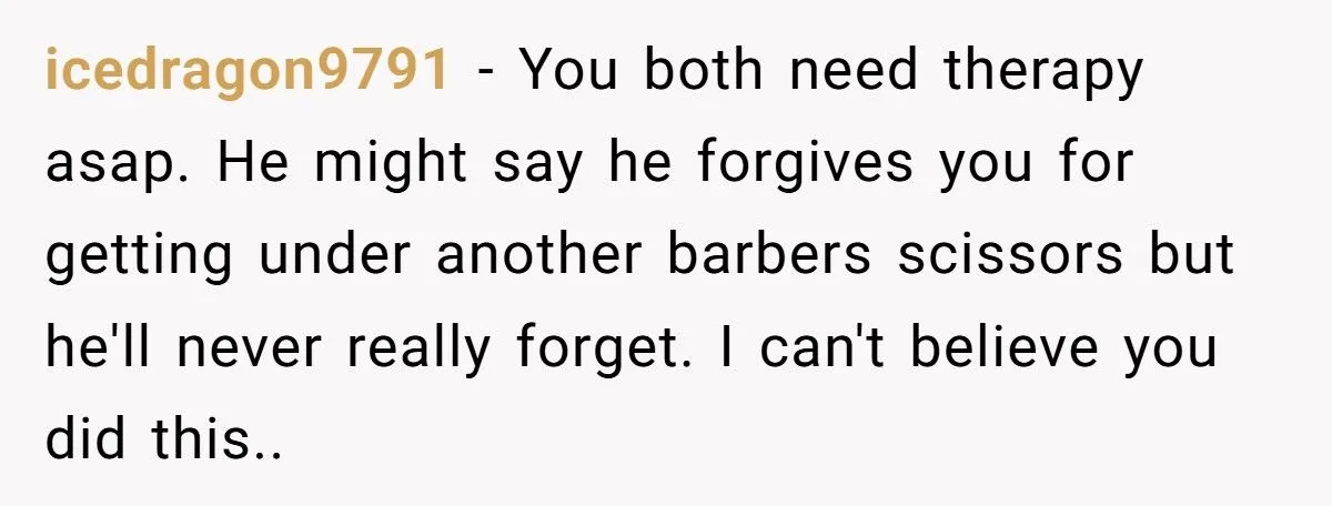 Two Years of Loyalty Gone in Ten Minutes - He Cheated on His Barber and Got Caught
