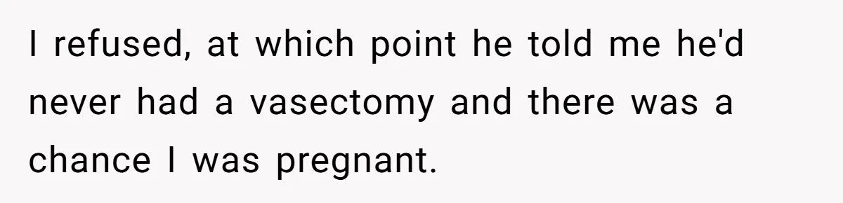 She Learned Too Late Her Ex Never Had a Vasectomy - and He’s Trying to Baby Trap Her
