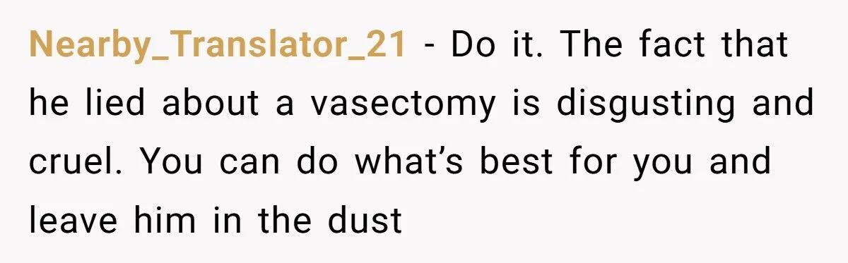 She Learned Too Late Her Ex Never Had a Vasectomy - and He’s Trying to Baby Trap Her