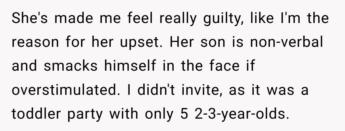 Toddler Party Snub: Was Excluding Neighbor’s 8-Year-Old A Smart Call Or A Social Faux Pas?