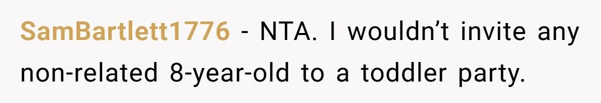 Toddler Party Snub: Was Excluding Neighbor’s 8-Year-Old A Smart Call Or A Social Faux Pas?