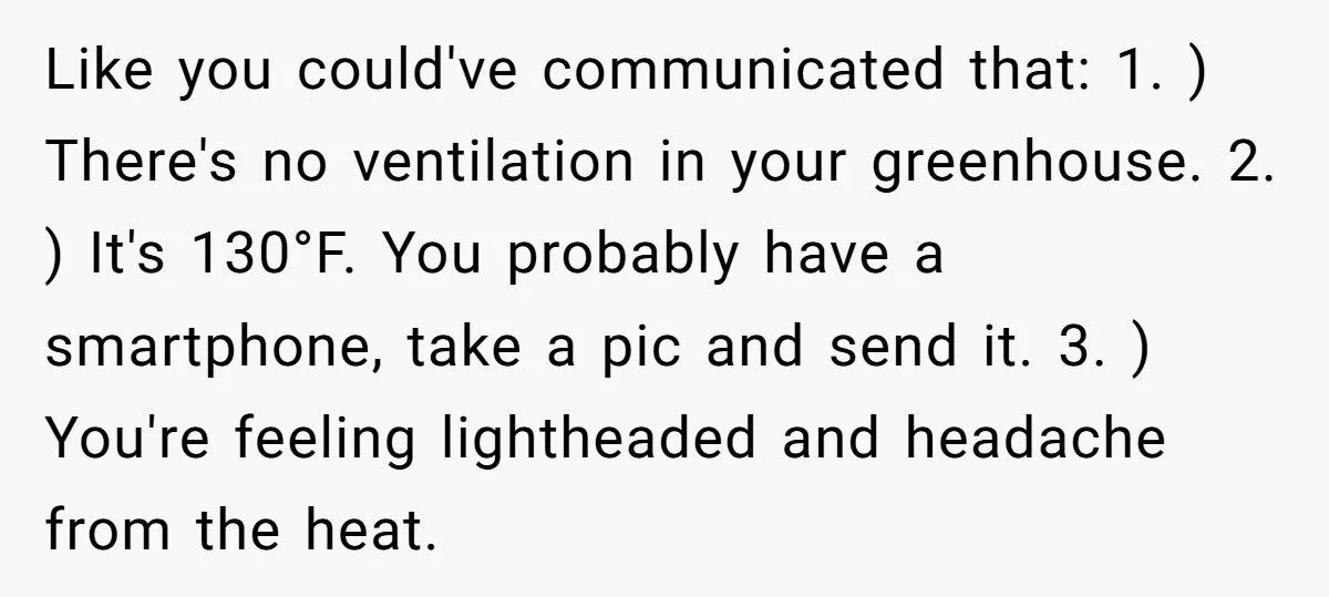 A Redditor’s Scorching Greenhouse Drama: Was Leaving Early A Cool Move Or A Hot Mess? Generated by Aubtu.biz