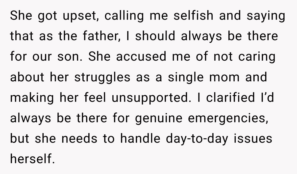 This Dad Told His Ex To Stop Midnight Baby Calls – Was He Out Of Line? Generated by Aubtu.biz