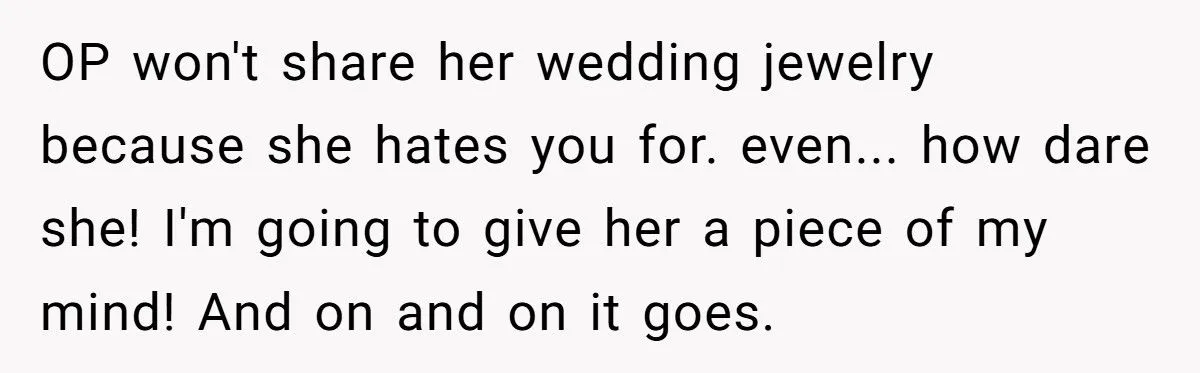 A Bride Accuses Half Sister of ‘Gatekeeping Late Mom’s Love’ Over Necklace