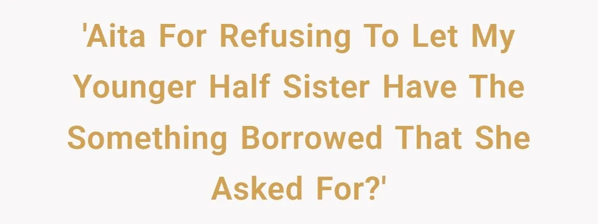 A Bride Accuses Half Sister of ‘Gatekeeping Late Mom’s Love’ Over Necklace