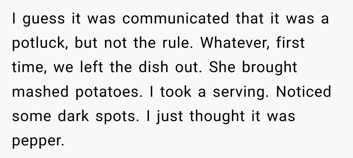 He Threw Out Her Dish Over Dog Hair at Potluck - Was His Public Outburst Too Harsh?