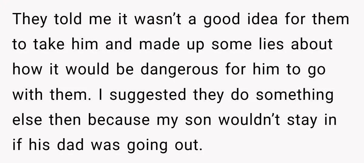 Mother Tells Husband’s Cousins: ‘If He Goes, Our Son Goes Too’ - Family Pushes Back