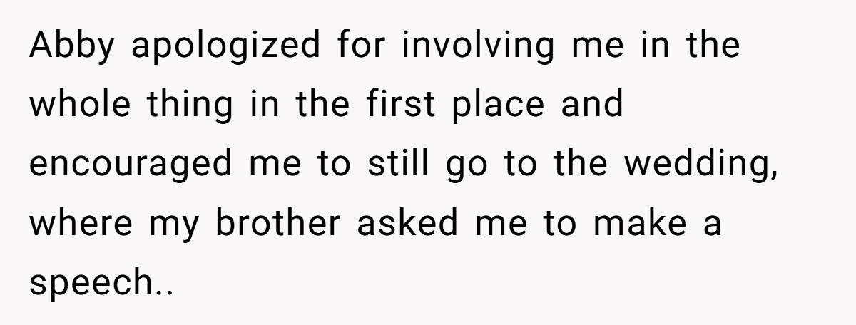 This Man Made a Joke About His Brother’s Affair at the Wedding Generated by Aubtu.biz