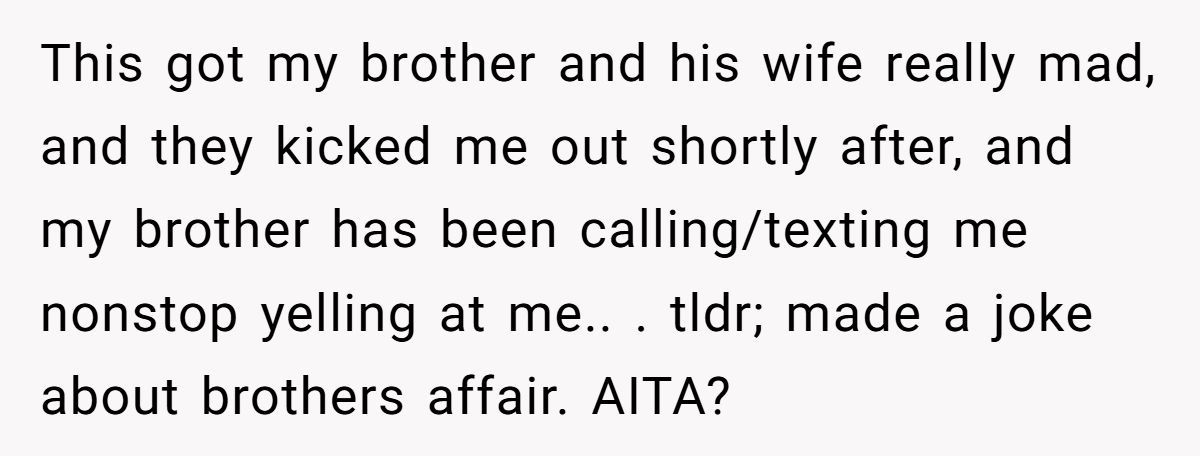 This Man Made a Joke About His Brother’s Affair at the Wedding Generated by Aubtu.biz