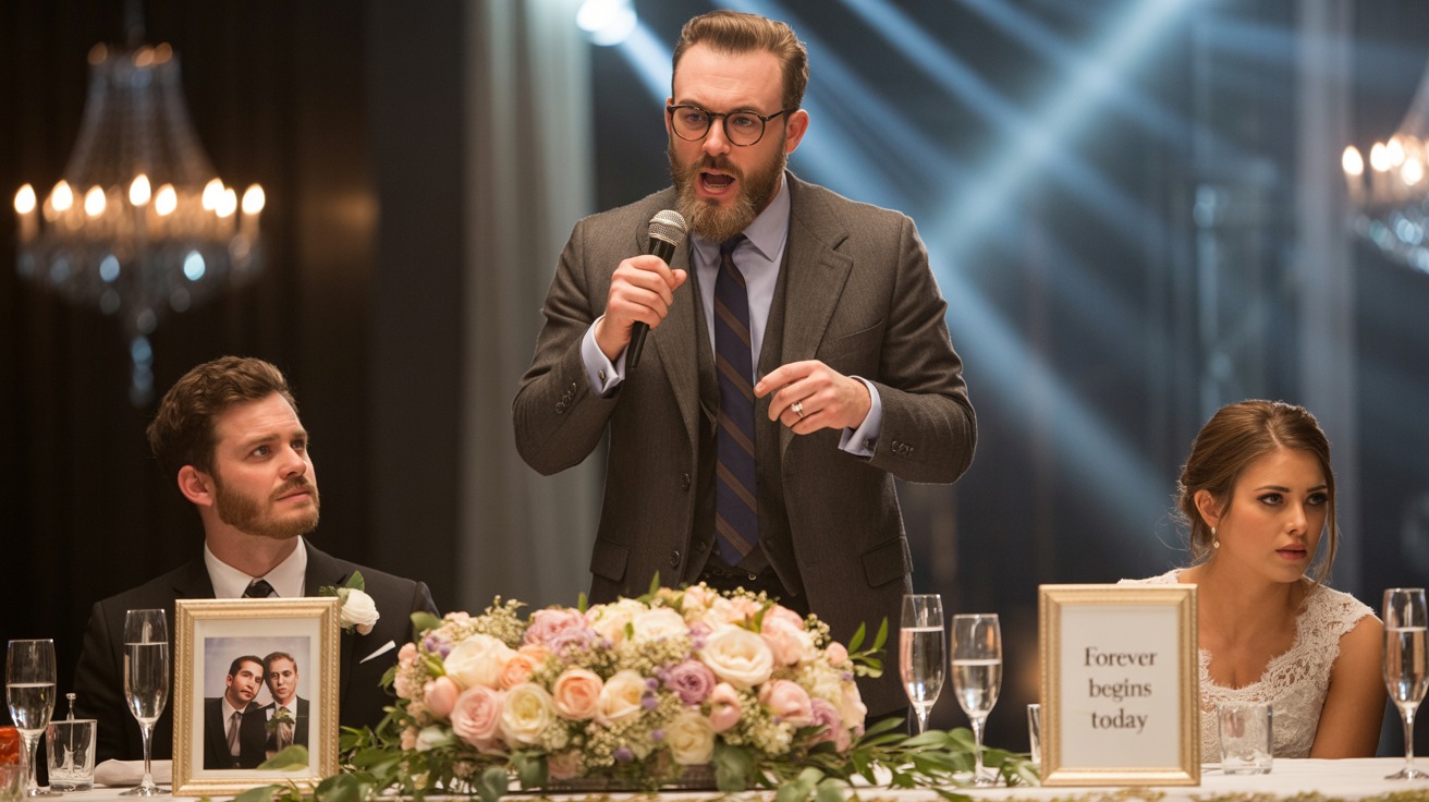 This Man Made a Joke About His Brother’s Affair at the Wedding This Man Made a Joke About His Brother’s Affair at the Wedding