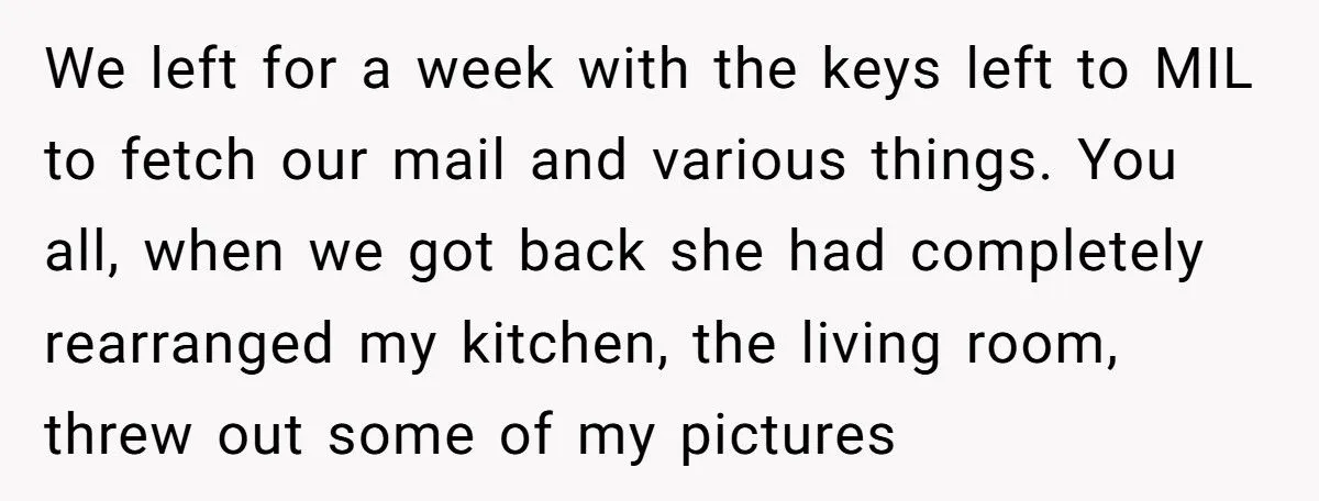 She Secretly Rearranged Her MIL’s House After Years of Petty Battles – The Revenge Was Perfect